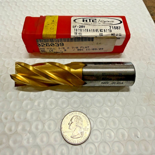 Htc end mill - mill, 7/8
